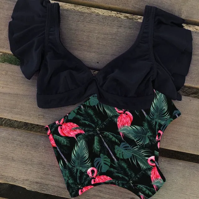 2019 Swimwear Women High Waist Bikini