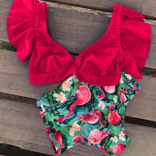 2019 Swimwear Women High Waist Bikini