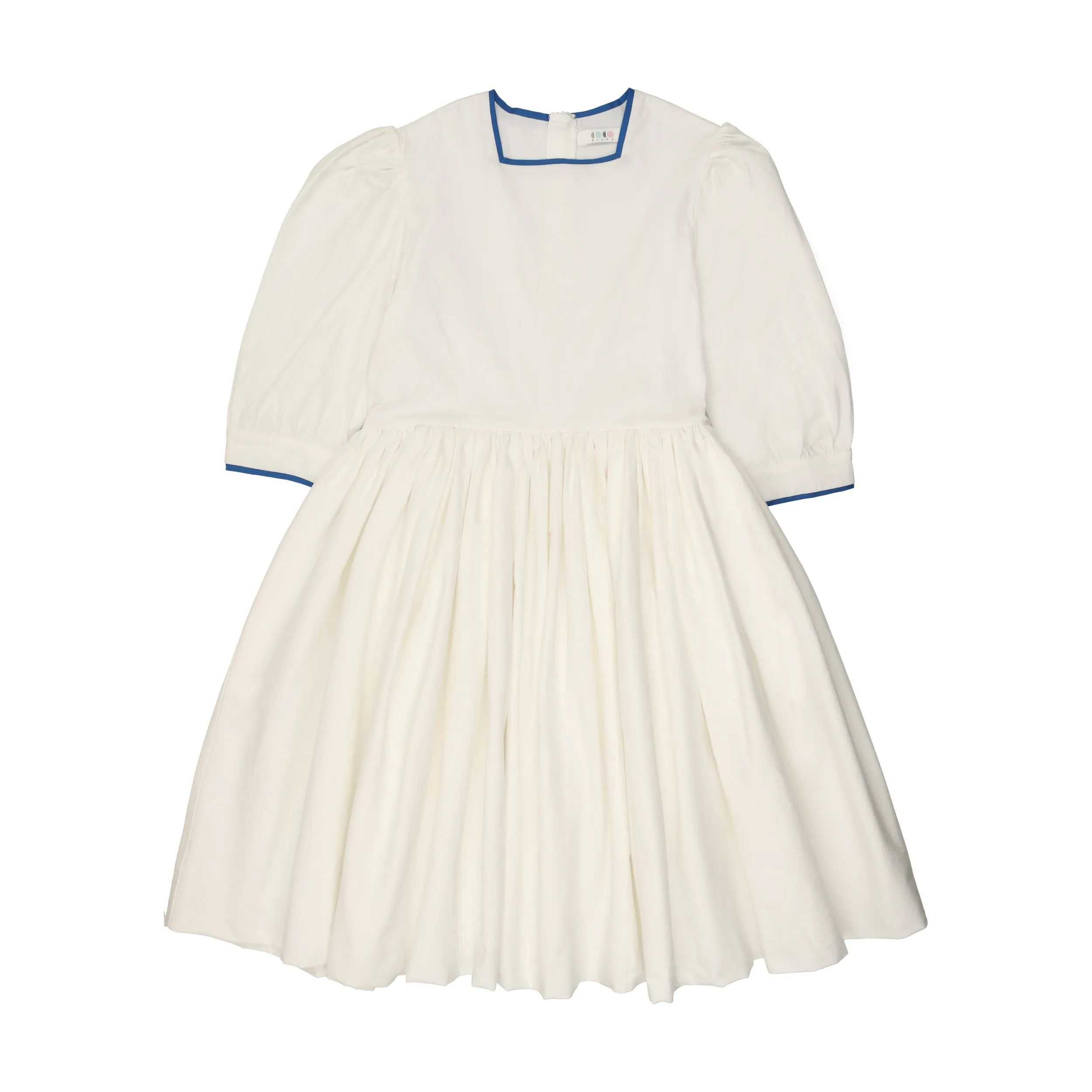 3/4 Sleeve Square Neck Dress