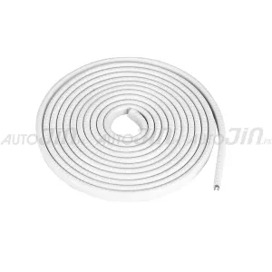 5M Universal Car Door Edge Guards Strip - White