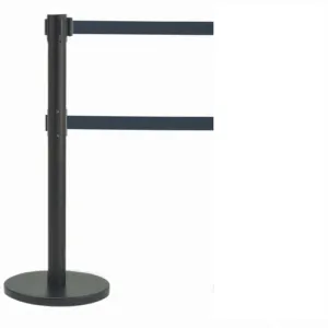 AARCO Products HBK-27BL Crowd Control Stanchion