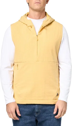 adidas Mens Ultimate365 Tour Wind.rdy Half-zip Vest