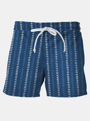 Alohadaddy Casual Art Arrow Stripes Men's Hawaii Breathable quick Dry Casual Shorts Swim Trunks
