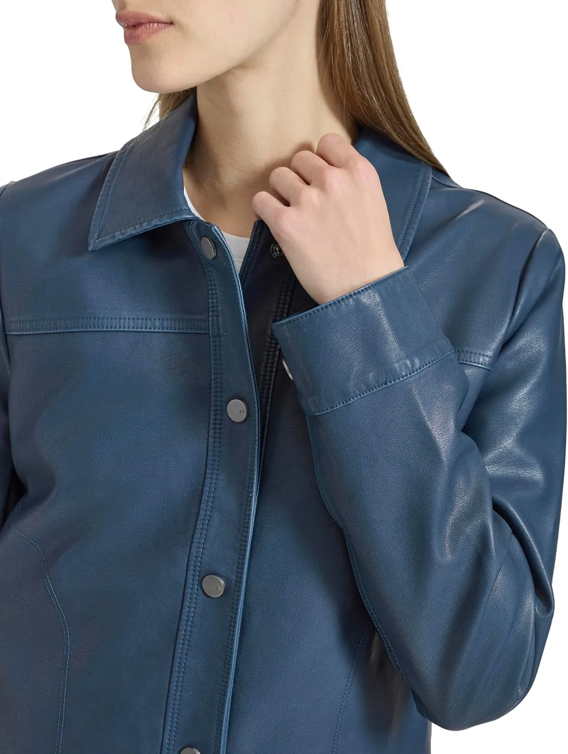 Andrew Marc Women's Faux Leather Jacket