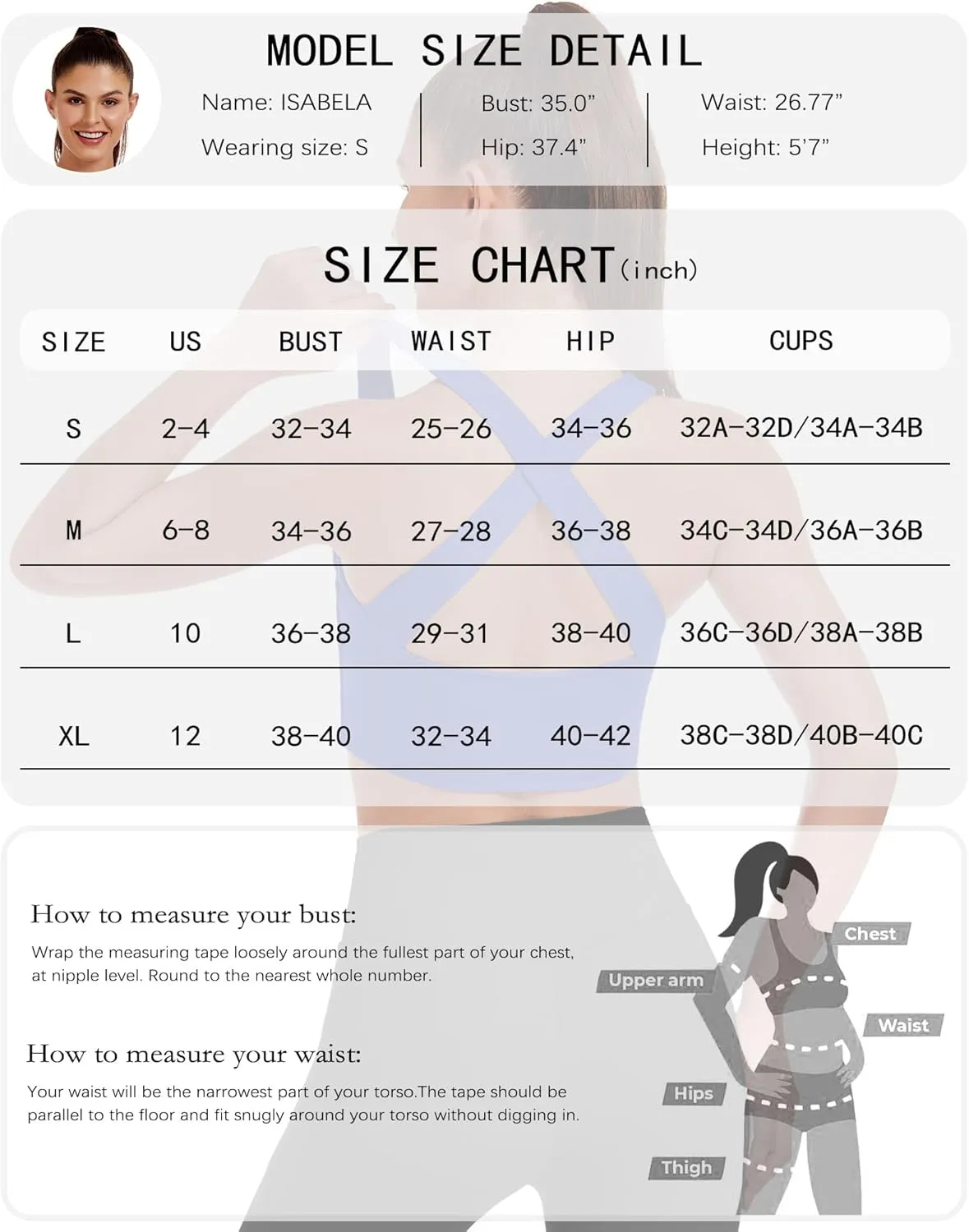 AngiMelo Womens Longline Sports Bra Square Neck Workout Tops Support Crop Tank Strappy Yoga Top Built in Bra Teens