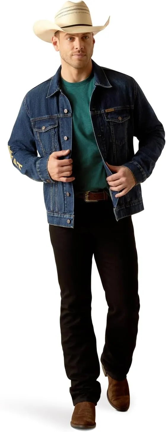 Ariat Men's Denim Team Trucker Jacket