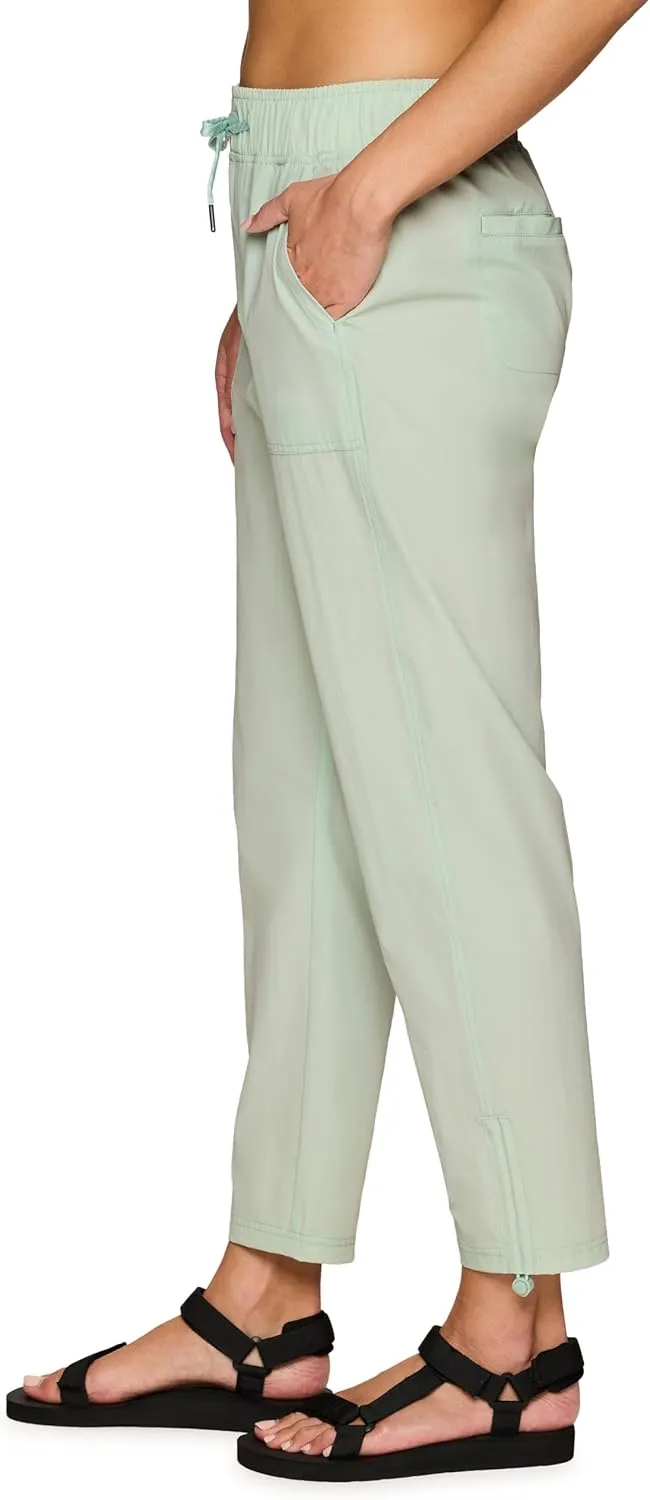 Avalanche Women's Woven Ankle Pant Breathable Quick Drying Outdoors Hiking Pant with Pockets