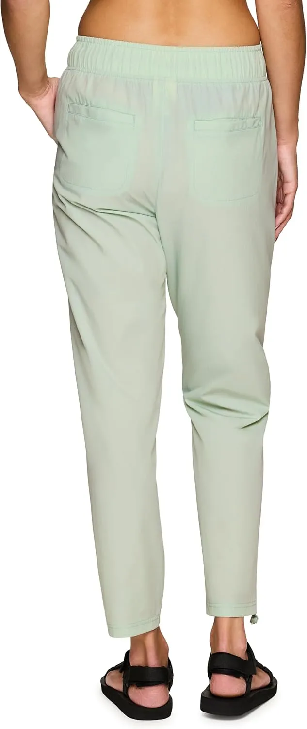 Avalanche Women's Woven Ankle Pant Breathable Quick Drying Outdoors Hiking Pant with Pockets