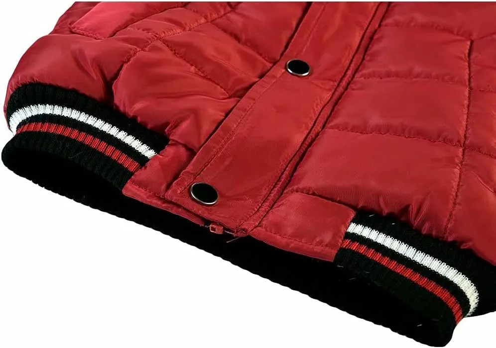 Baby Boys Girls Winter Thick Hooded Down Jacket Warm Snow Jackets Toddler Outdoor Coat 1-6 Years