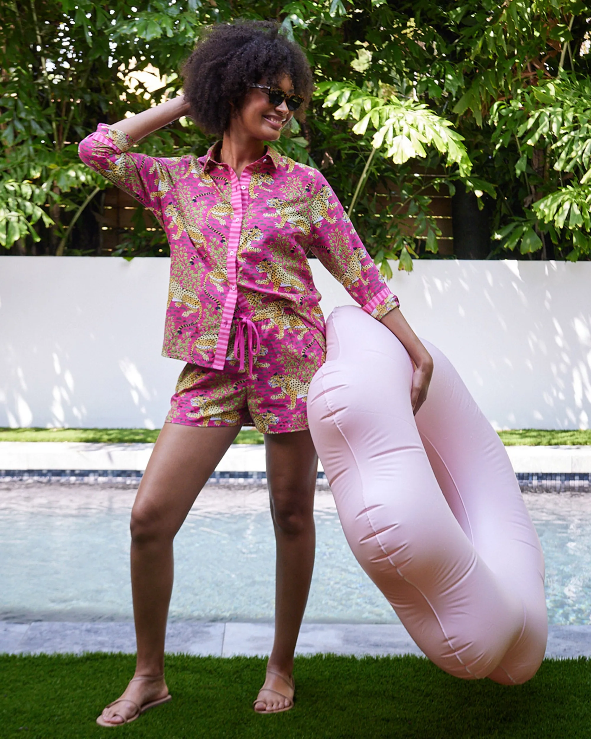 Bagheera - Salt Air 2 Piece Set - Hot Pink