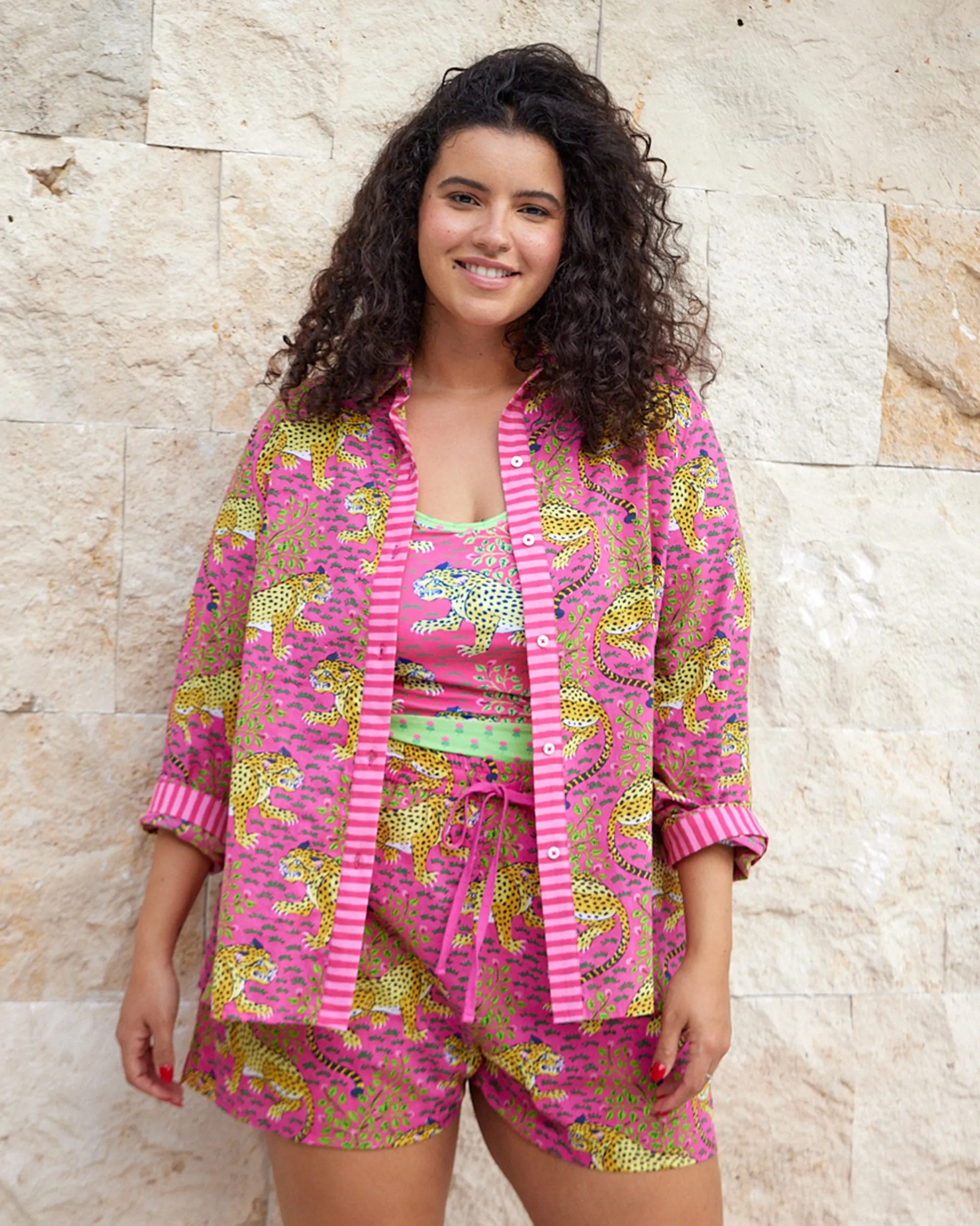 Bagheera - Salt Air 2 Piece Set - Hot Pink