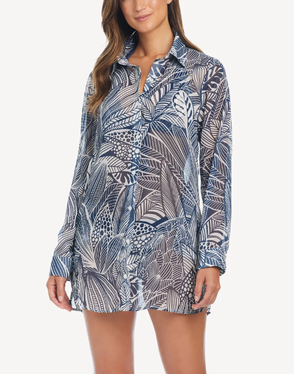 Bali Breeze Chiffon Shirt Cover Up