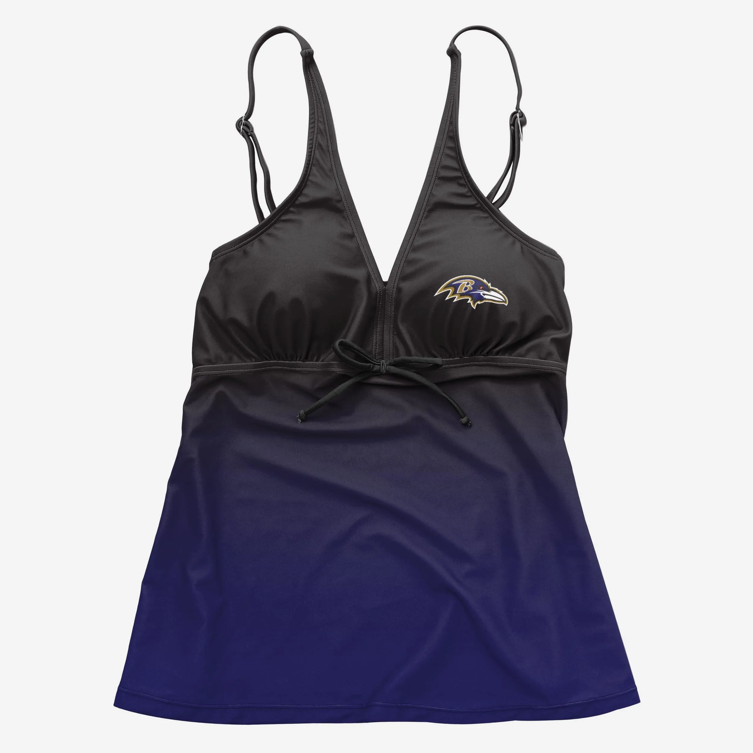 Baltimore Ravens Womens Gametime Gradient Tankini