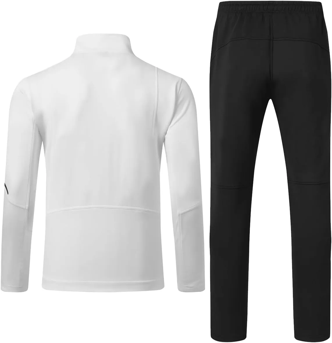BGOWATU Men's Tracksuits 2 Piece Running Sports Sweatsuits For Men Full Zip Athletic Jackets and Pants Outfits