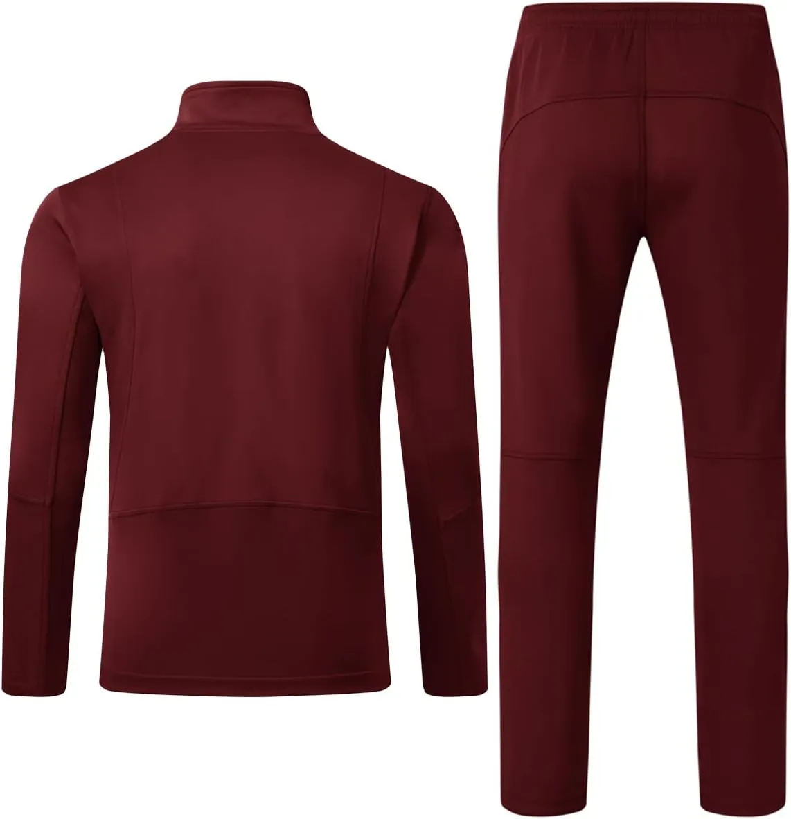 BGOWATU Men's Tracksuits 2 Piece Running Sports Sweatsuits For Men Full Zip Athletic Jackets and Pants Outfits