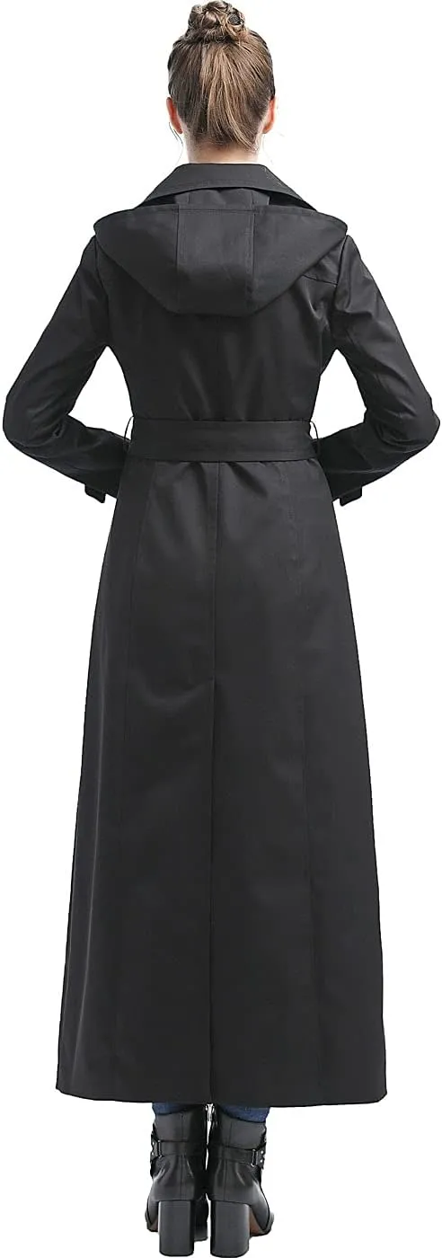 BGSD Women Katie Waterproof Hooded Trench Coat - Regular & Plus Size
