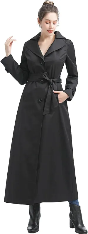 BGSD Women Katie Waterproof Hooded Trench Coat - Regular & Plus Size