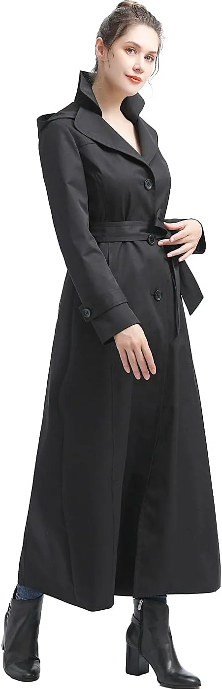 BGSD Women Katie Waterproof Hooded Trench Coat - Regular & Plus Size