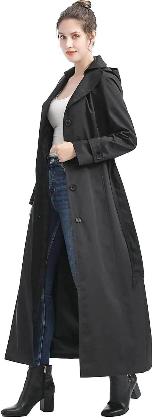 BGSD Women Katie Waterproof Hooded Trench Coat - Regular & Plus Size