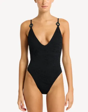 Black Tiger Ring Elena 2.0 One Piece Swimsuit