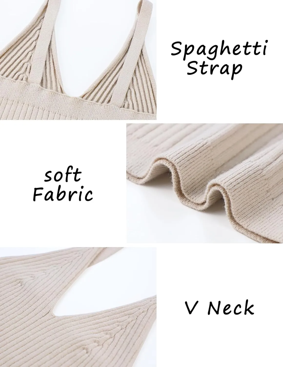 Bluetime Women's Summer Ribbed Knit Tops 2024 Sleeveless V Neck Cami Shirts Spaghetti Strap Basic Crop Tank Tops