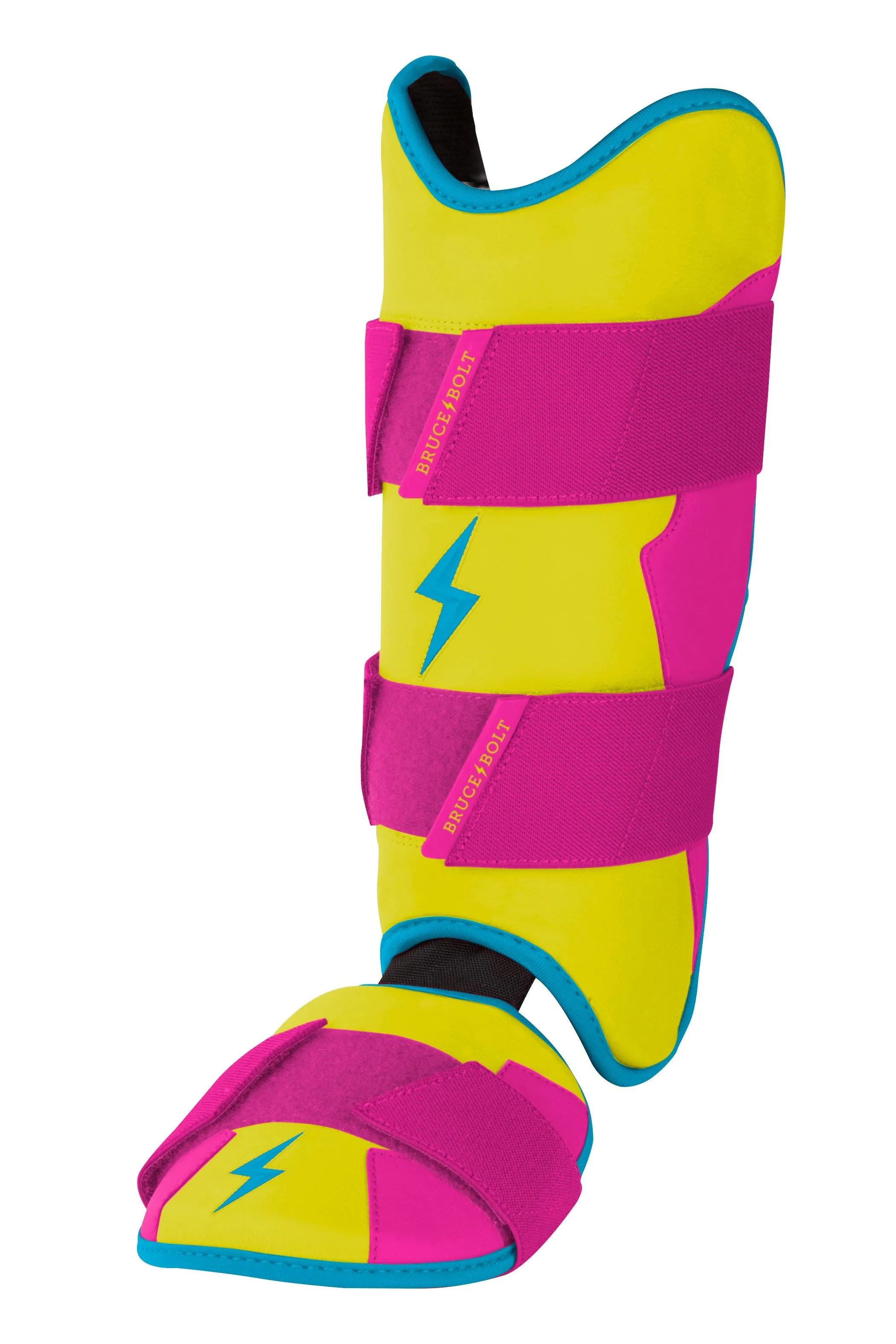 BRUCE BOLT Creator Series Leg Guard - CARIBBEAN YELLOW
