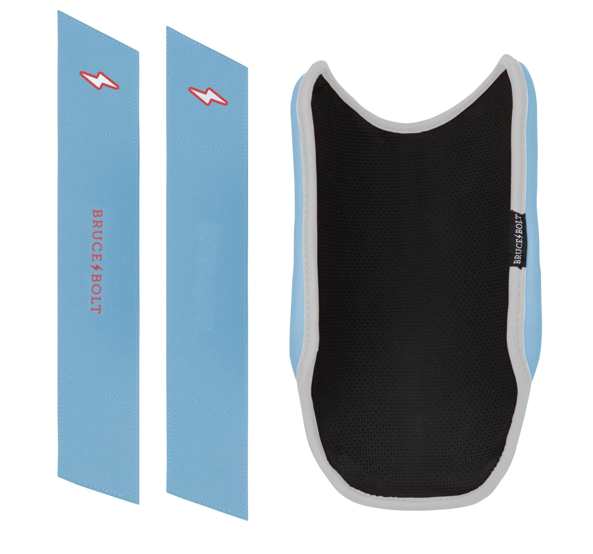 BRUCE BOLT PREMIUM PRO 9" Elbow Guard - BABY BLUE