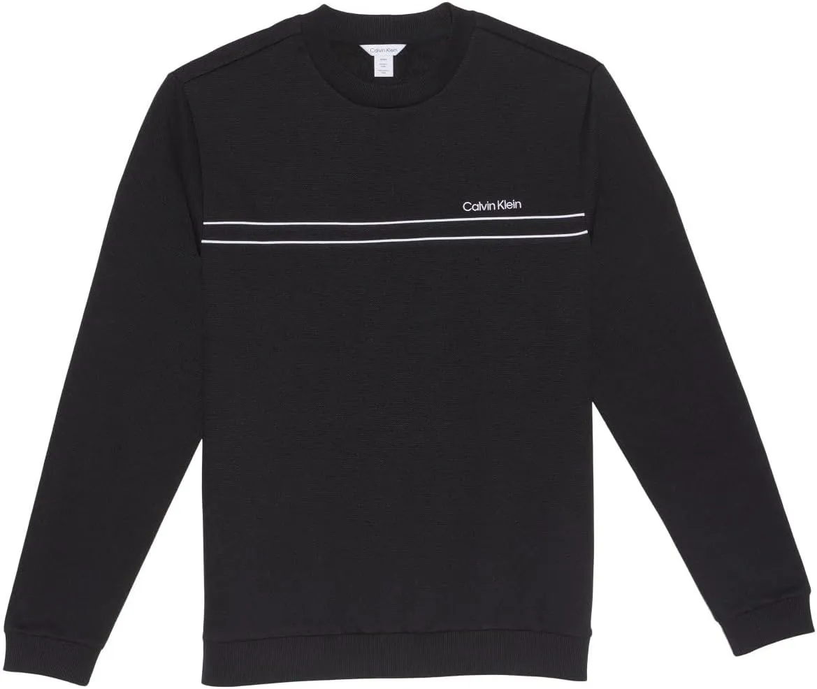 Calvin Klein Mens Standard Fit Crew Neck Sweatshirt