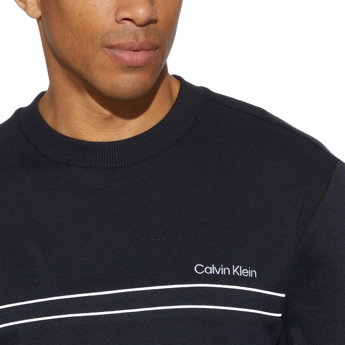 Calvin Klein Mens Standard Fit Crew Neck Sweatshirt