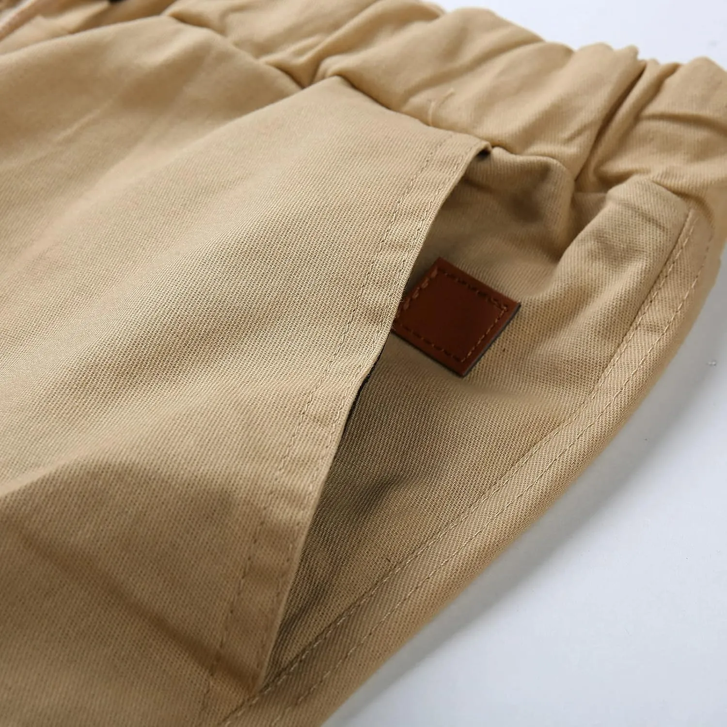 Cargo Sweatpants for Men Elastic Waist Muscle Slim Fit Athletic Pants Casual Outdoor Sports Tactical Hiking Pants
