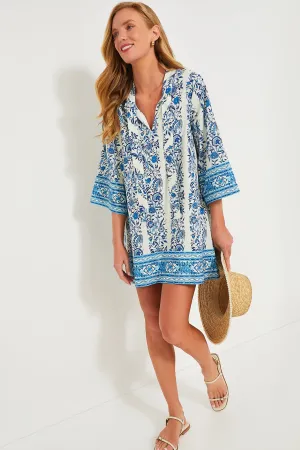 Cerulean Posy Marseille Coverup