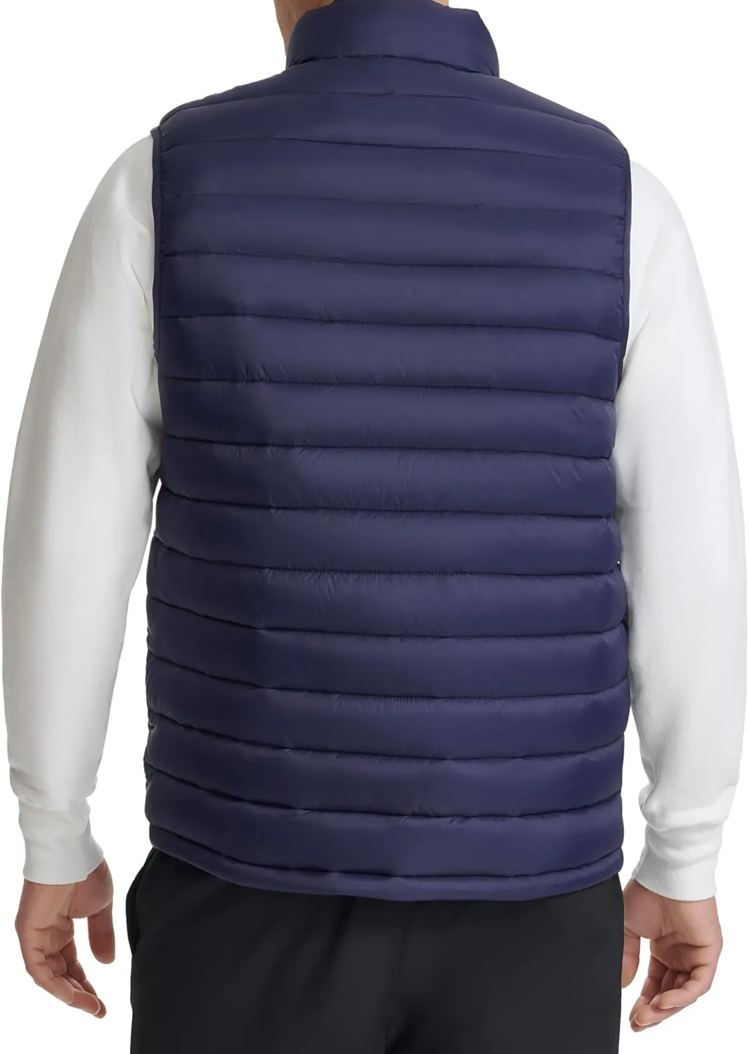 Champion Men's Packable Puffer Vest with Stand Collar