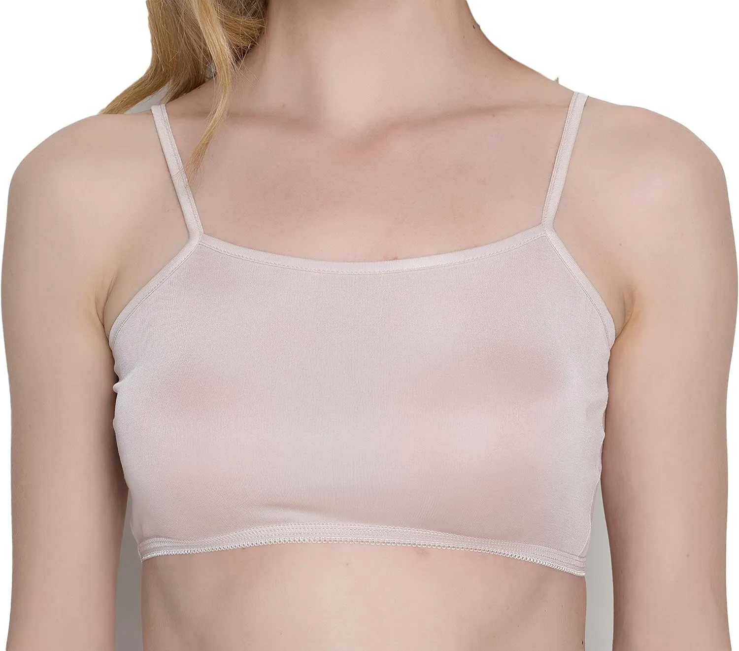 CLC Women's Mulberry Silk Half Camisole Non-Padded Tops