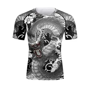 Cody Lundin - Mural Series : Shinry - Short Sleeve MMA / BJJ Compression Shirt / Rash Guard