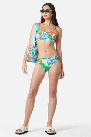 Collage Ladies Bikini Bottom