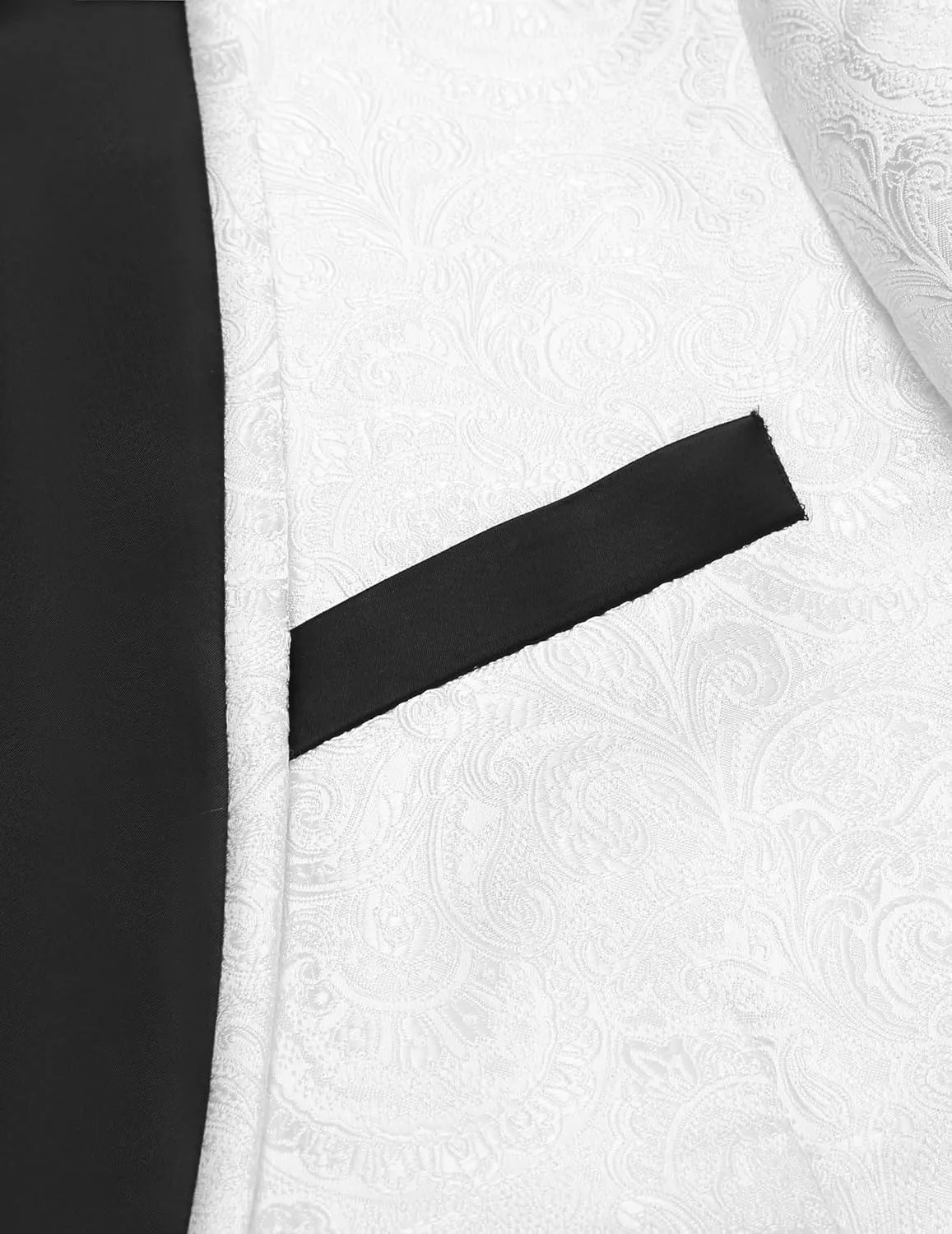 COOFANDY Men's Floral Tuxedo Suit Jacket Slim Fit Dinner Jacket Party Prom Wedding Blazer Jackets