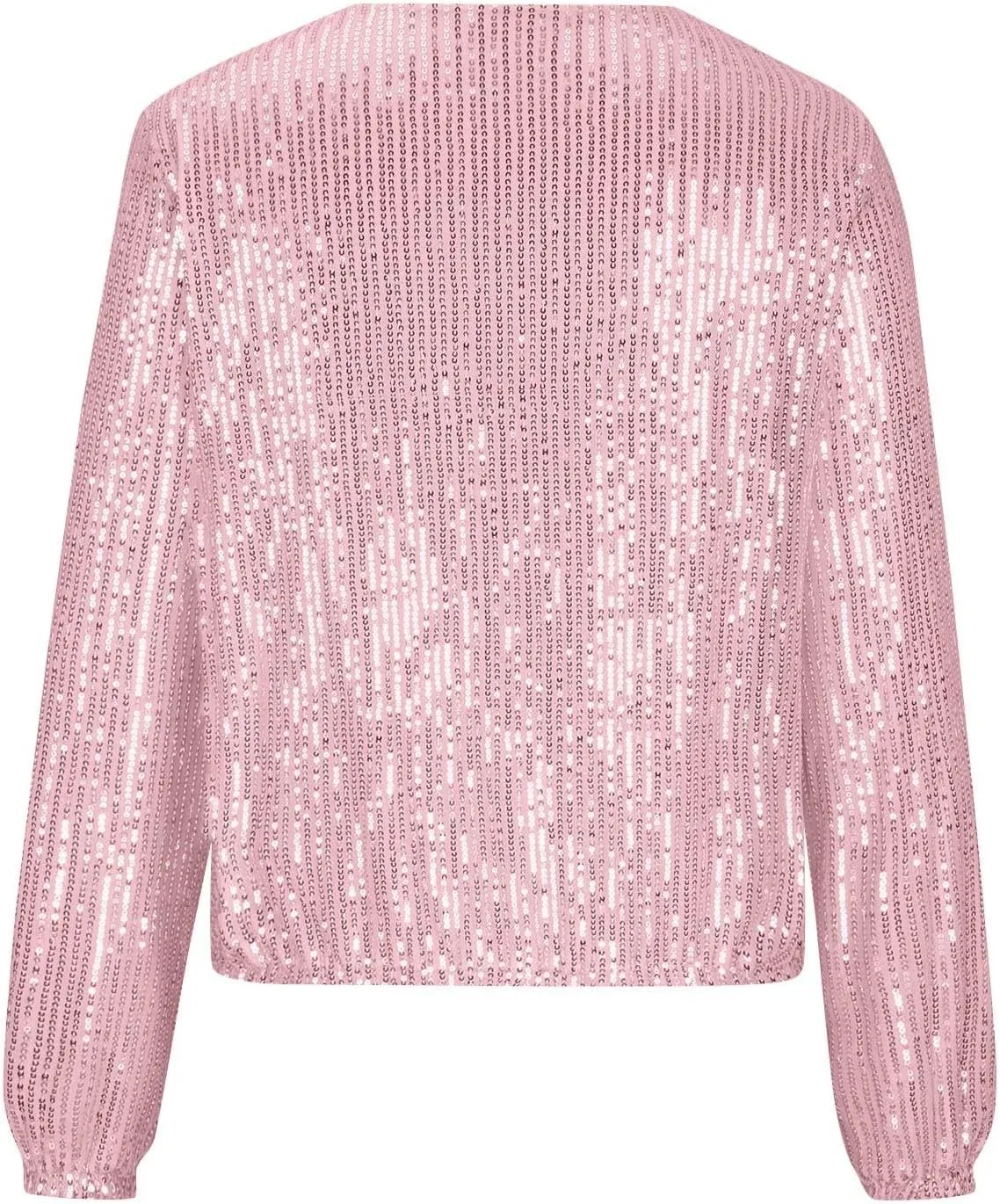 DDAPJ pyju Womens Sequin Jacket Shiny Glitter Sparkly Bomber Jackets Long Sleeve Zip Up Coats 2025 Fashion Party Clubwear