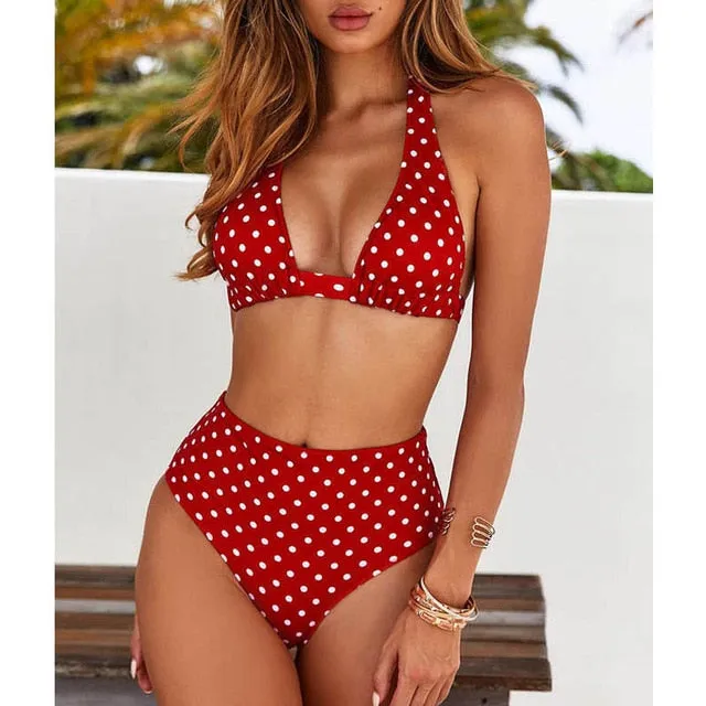 Dot Print Bikini