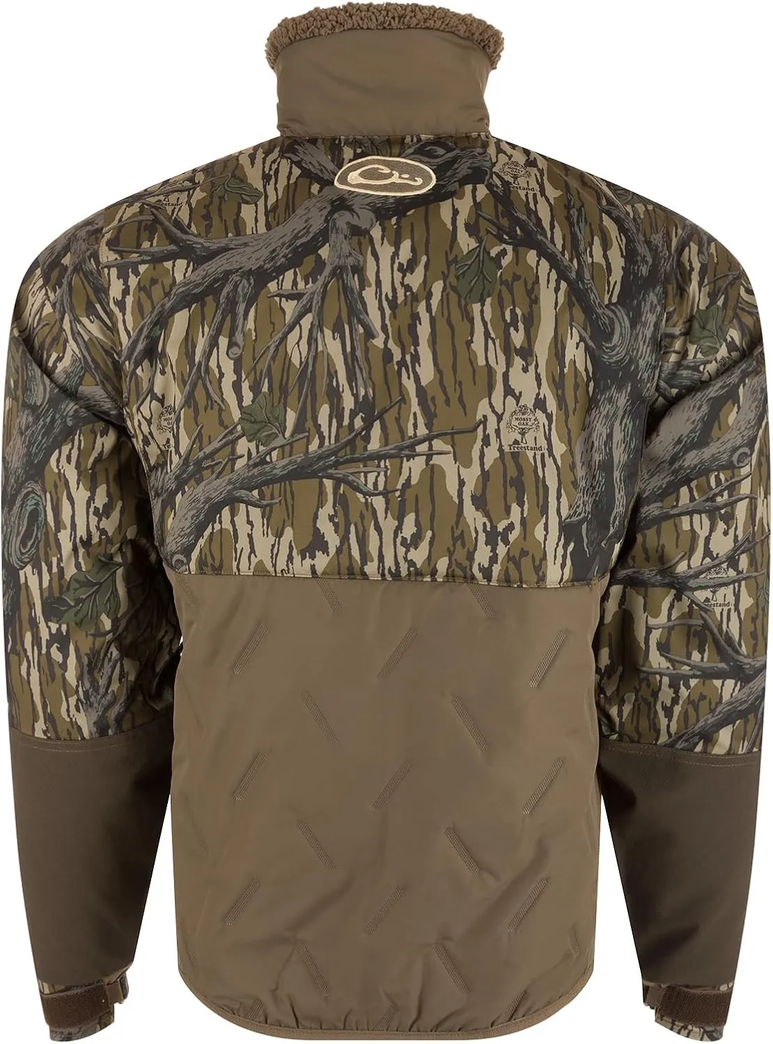 Drake Waterfowl Men's LST Guardian Flex Double Down Eqwader Full Zip Insulated Waterproof Windproof Hunting Jacket