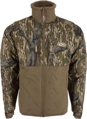 Drake Waterfowl Men's LST Guardian Flex Double Down Eqwader Full Zip Insulated Waterproof Windproof Hunting Jacket