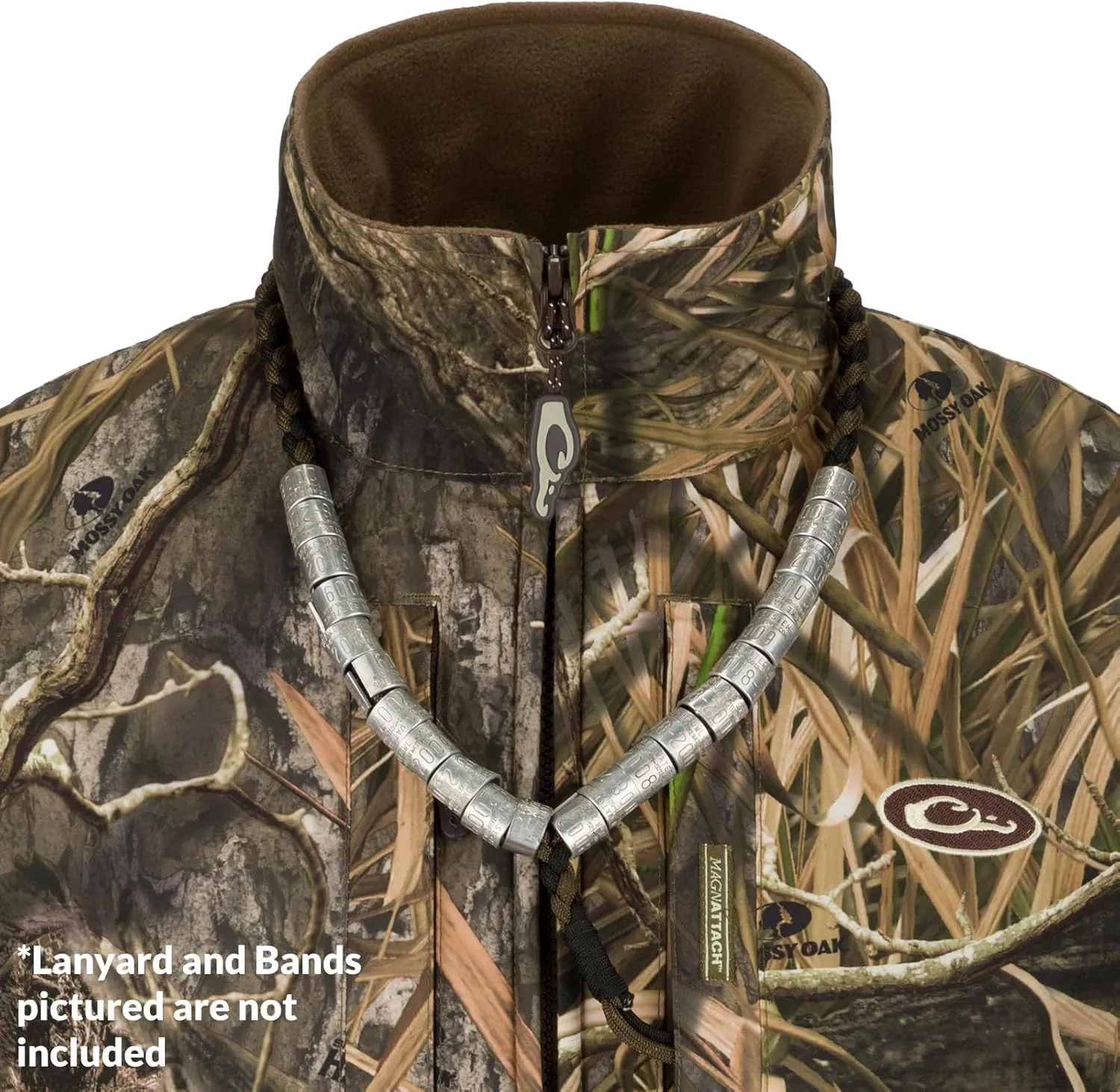 Drake Waterfowl Men's MST Eqwader Insulated Fleece-Lined Waterproof Windproof Breathable Adjustable Outdoor Hunting Zip Vest