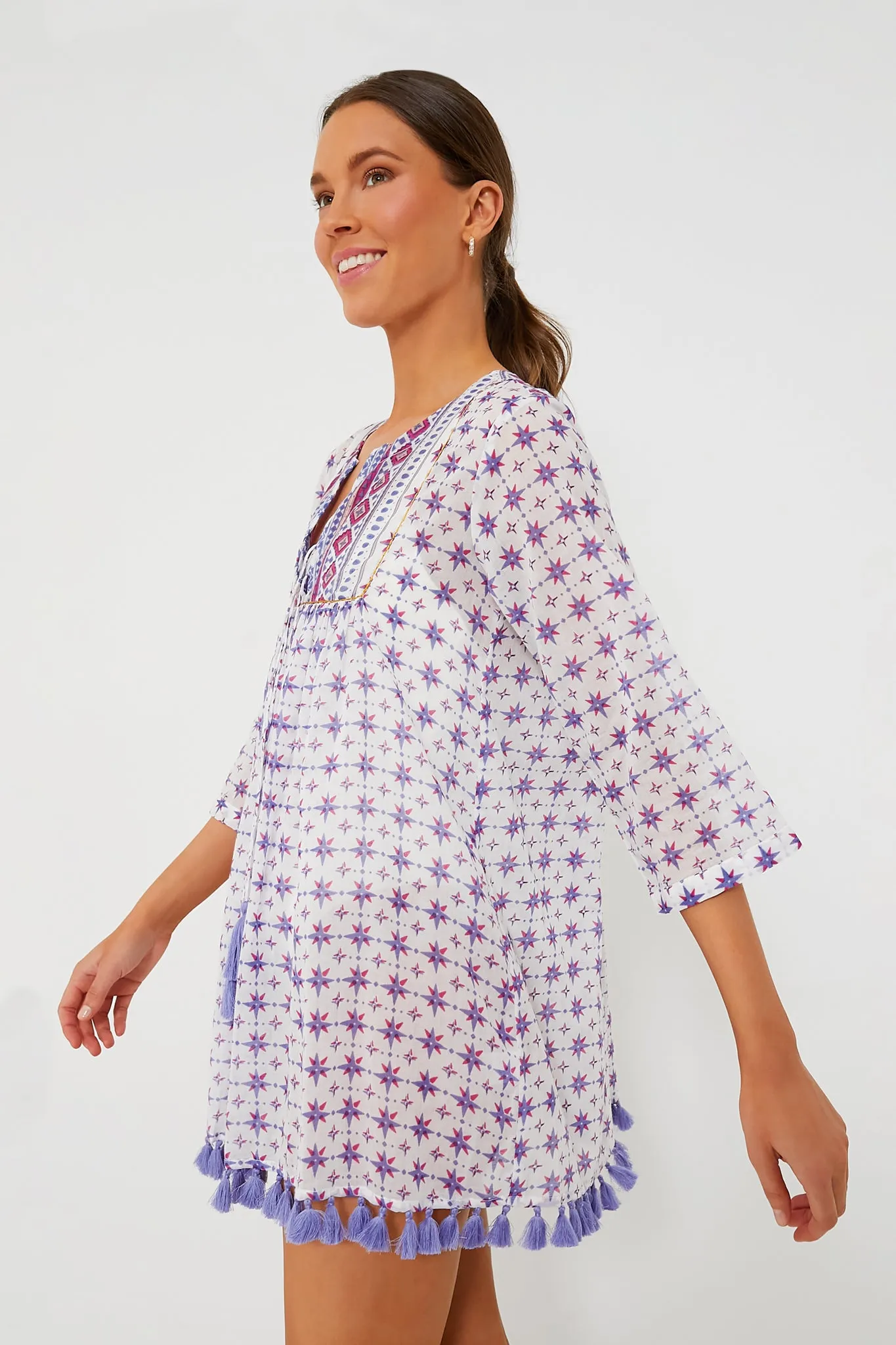 Exclusive Lilac Seychelles Tunic