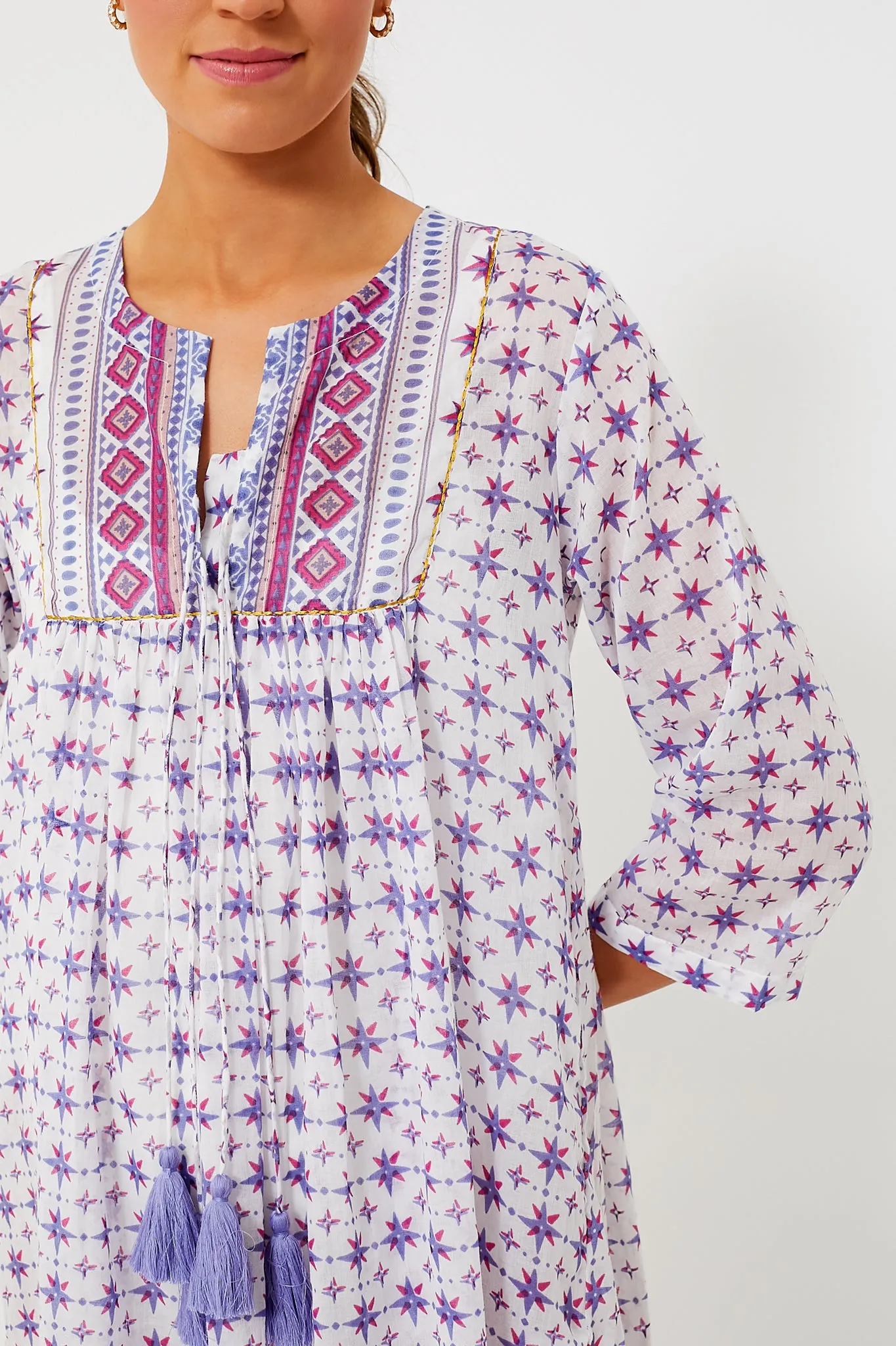 Exclusive Lilac Seychelles Tunic
