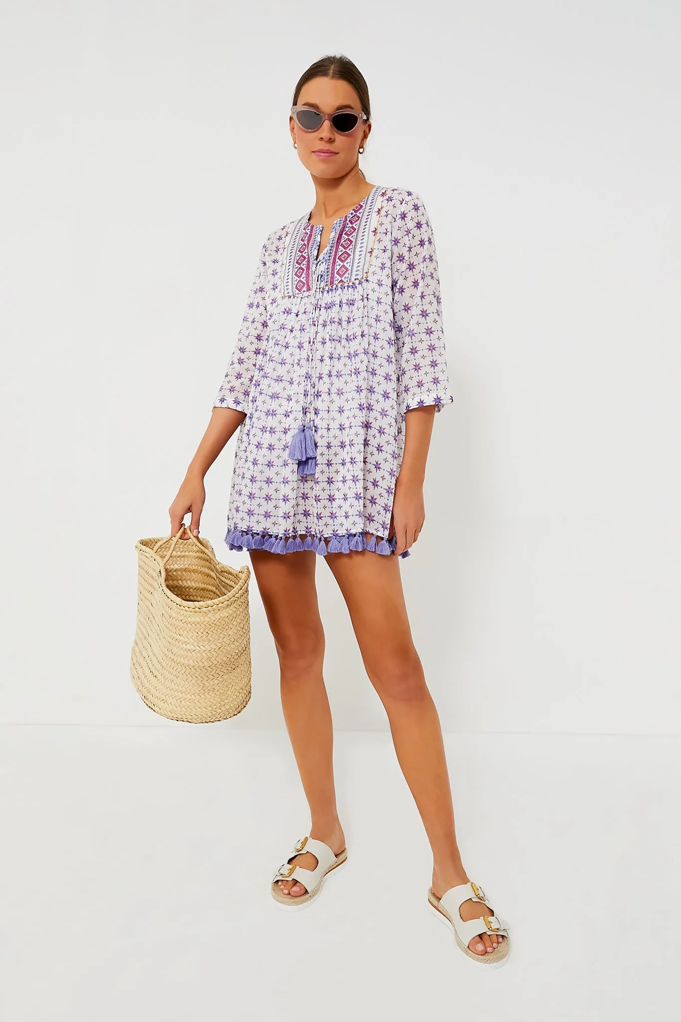 Exclusive Lilac Seychelles Tunic