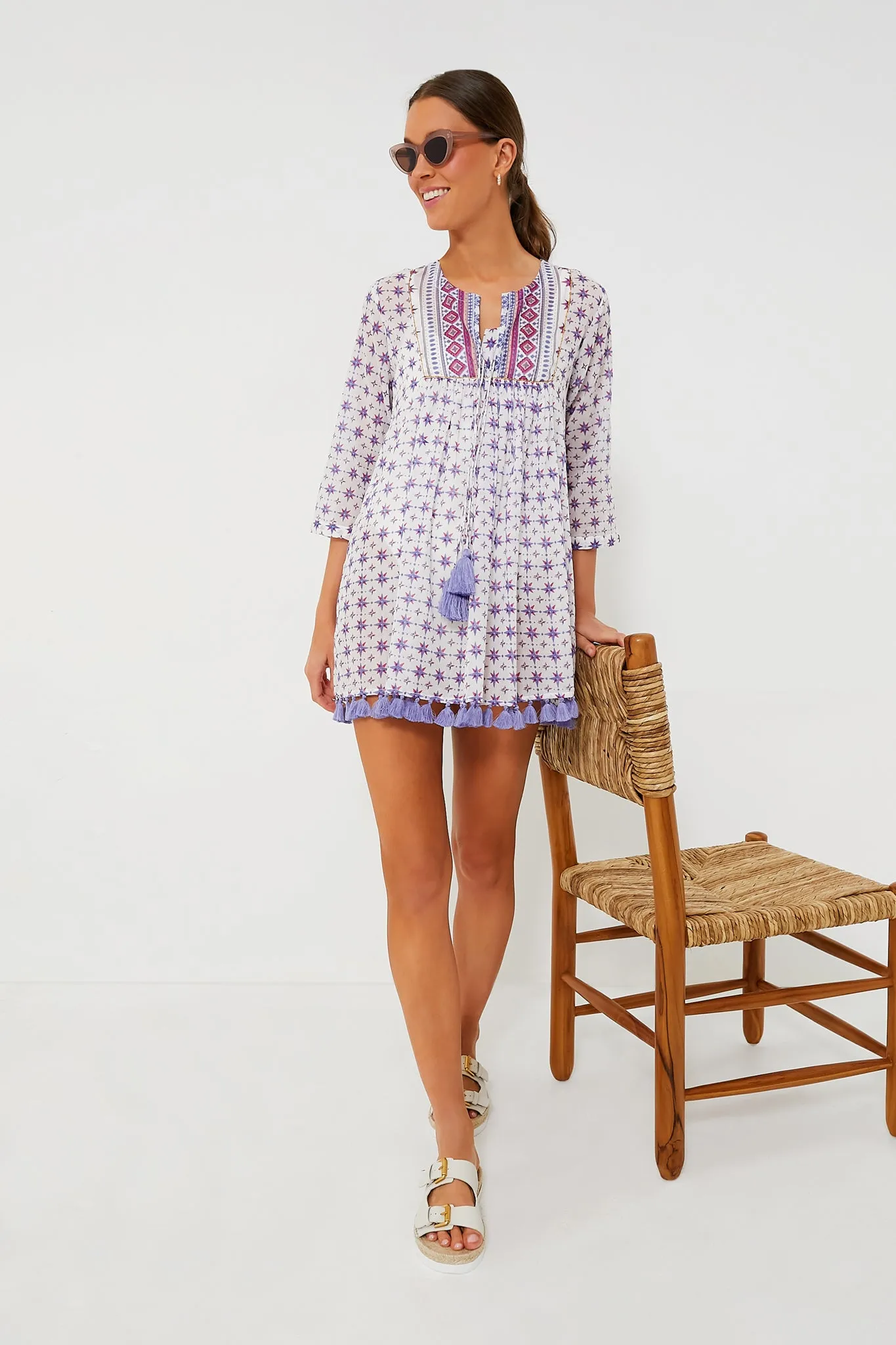 Exclusive Lilac Seychelles Tunic