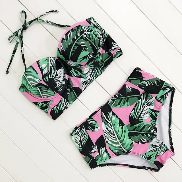 Floral Print Bikini