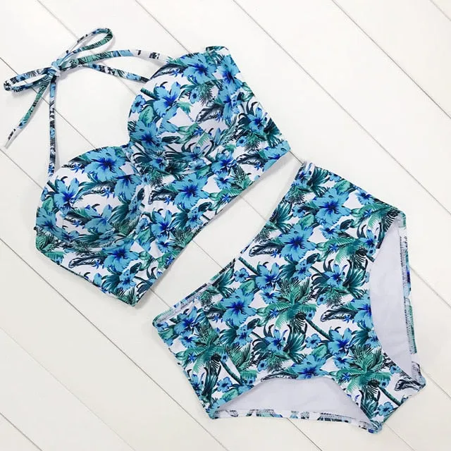 Floral Print Bikini