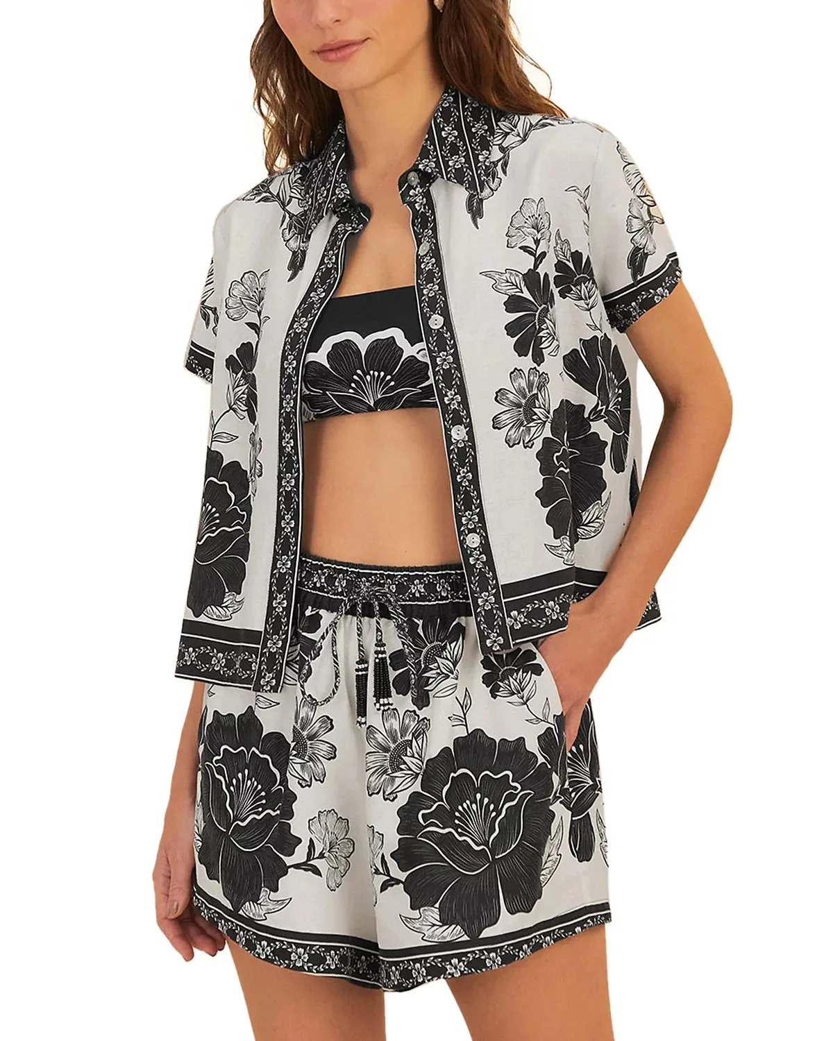 Flower Leopards Shirt