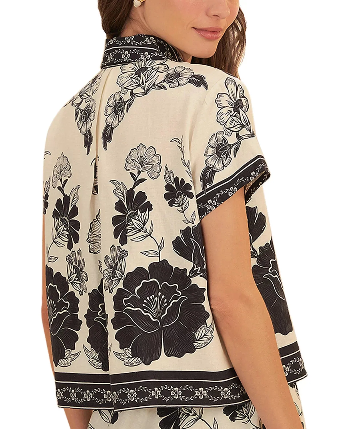 Flower Leopards Shirt