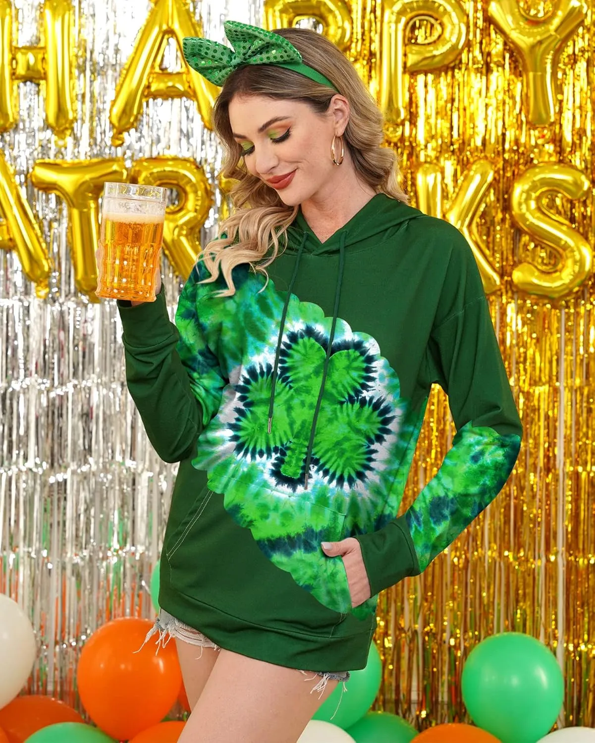 For G and PL Women's St. Patrick's Hoodie